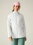 Kurtki i kamizelki sportowe damskie - Regatta Kurtka przeciwdeszczowa "Hamara IV" w kolorze białym - miniaturka - grafika 1