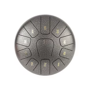 Hayman HTD1011/GY steel tongue drum 10&quot; grey - Perkusje - miniaturka - grafika 1