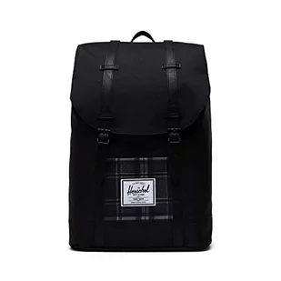 Herschel Plecak rekreacyjny, Czarna/szara kratka, One Size, Plecak Herschek Retreat - Plecaki - miniaturka - grafika 1