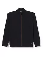 Kurtki męskie - bugatti Męska kurtka z dzianiny, Marine-390, L - miniaturka - grafika 1