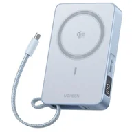Powerbanki - Powerbank UGREEN MagFlow PB773 10000mAh 25W Qi2 Szary - miniaturka - grafika 1