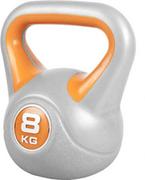 Kettlebell - Gorilla Sports Kettlebell Winylowe kontrast 8kg 100345-00006-0014 - miniaturka - grafika 1