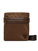 Nerki - Guess Saszetka HMBENP P6123 Brązowy - miniaturka - grafika 1