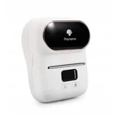 Drukarki kart i etykiet - Drukarka etykiet Phomemo Phomemo M110 Drukarka Termiczna Bluetooth 20-50mm Do Etykiet Samoprzylepnych Naklejek Zdjęć Notatek Grafik / Biały - miniaturka - grafika 1