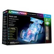 Klocki - Laser Pegs 8 in 1 Race Car - miniaturka - grafika 1