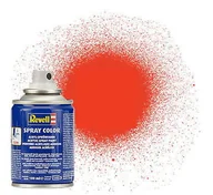 Akcesoria i części modelarskie - Revell farba spray kolor pomarańczowy mat 34125 34125 - miniaturka - grafika 1
