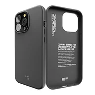 Etui i futerały do telefonów - ZWM Biologicznie kompatybilne z iPhone 13 Pro Max etui na telefon, zero marnotrawstwo, etui ochronne, przyjazne dla środowiska, zatrzymać zanieczyszczenia, etui bez tworzyw sztucznych, czarne - miniaturka - grafika 1