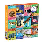 Puzzle - Painted Safari 500 Piece Family Puzzle - miniaturka - grafika 1