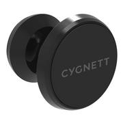 Uchwyty samochodowe do telefonów - Cygnett Magnetyczny uchwyt samochodowy do kratki lub przedniej szyby Magnetic Mount (czarny) - miniaturka - grafika 1