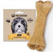 Przysmaki dla psów - PAKA ZWIERZAKA Paka Zwierzaka Kość z Dodatkiem Kozy XL Przysmak Dla Psa 115 g - miniaturka - grafika 1