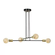 Lampy sufitowe - Emibig Vesio lampa wisząca 4-punktowa czarna 785/4 785/4 - miniaturka - grafika 1