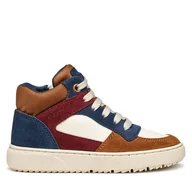 Buty dla chłopców - Sneakersy Geox J Theleven J46LDC 05422 C1MD6 D Brązowy - miniaturka - grafika 1