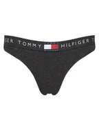Majtki damskie - Tommy Hilfiger Stringi UW0UW06227 Szary - miniaturka - grafika 1