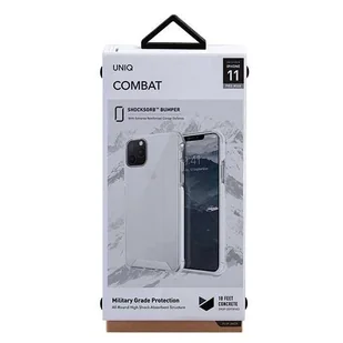 UNIQ etui Combat iPhone 11 Pro Max biały/blanc white - Etui i futerały do telefonów - miniaturka - grafika 5