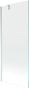 Mexen Next parawan nawannowy 1-skrzydłowy 80 x 150 cm, transparent, chrom - 895-080-000-00-00-01 - Parawany nawannowe - miniaturka - grafika 1