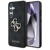 Etui i futerały do telefonów - Etui GUESS 4G Big Classic Logo do Samsung Galaxy S25+ Czarny - miniaturka - grafika 1