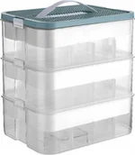 Pojemniki na zabawki - Pan i Pani Gadżet Pojemnik Pudełko Na Klocki Zabawki Organizer Do Przechowywania - miniaturka - grafika 1