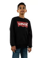 Bluzy dla chłopców - Levi's Kids Bluza chłopięca, czarny, 5 Lat - miniaturka - grafika 1