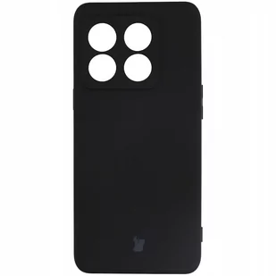 Bizon Etui Case Silicone do OnePlus 10T czarne - Etui i futerały do telefonów - miniaturka - grafika 1