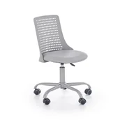 Fotele i krzesła biurowe - Fotel Obrotowy Dla Dzieci Pure Halmar Popielaty - miniaturka - grafika 1