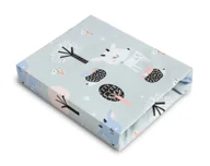 Prześcieradła dla dzieci - Sensillo Sensillo prześcieradło drukowane jelonki 60x120cm - miniaturka - grafika 1