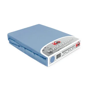 Prześcieradło jersey z gumką 120x200 niebieskie Constance KARO - Prześcieradła Prześcieradło jersey z gumką 120x200 niebieskie Constance KARO - Prześcieradła - miniaturka - grafika 1