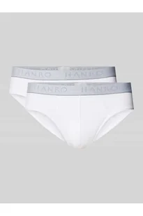 Figi z detalami z logo w zestawie 2 szt. - Hanro - Majtki damskie - miniaturka - grafika 1