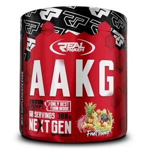 Real Pharm AAKG 300g Lemon - Witaminy i minerały dla sportowców - miniaturka - grafika 1