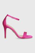 Sandały damskie - Steve Madden sandały Illumine-R kolor różowy SM11001846 - miniaturka - grafika 1