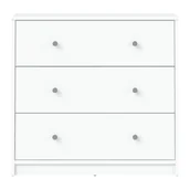 Komody - Biała komoda Tvilum May, 72 x 68 cm - miniaturka - grafika 1