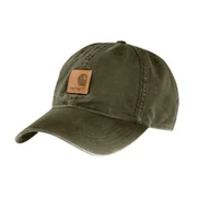 Czapki i chusty sportowe męskie - Czapka z daszkiem Carhartt Odessa Cap 301 Army Green - miniaturka - grafika 1
