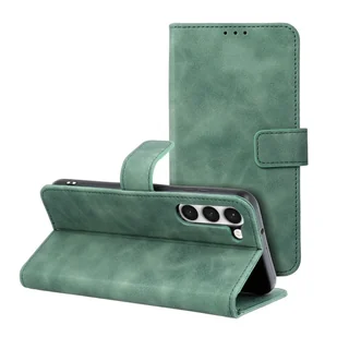 Pokrowiec König Design kompatybilny z Apple iPhone 12 / 12 Pro pokrowiec na telefon ze skóry syntetycznej - Etui na telefon zielony - Etui i futerały do telefonów - miniaturka - grafika 1