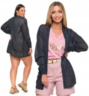 Swetry damskie - Cienki Sweter Damski Lekki Kardigan Elegancki Przewiewny Wiskoza MORAJ S/M - miniaturka - grafika 1