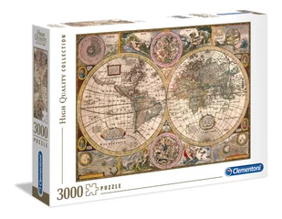 Clementoni Puzzle Old Map 3000 - Puzzle - miniaturka - grafika 1