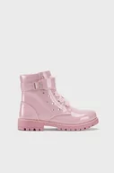 Buty dla dziewczynek - Mayoral botki dziecięce kolor różowy - miniaturka - grafika 1