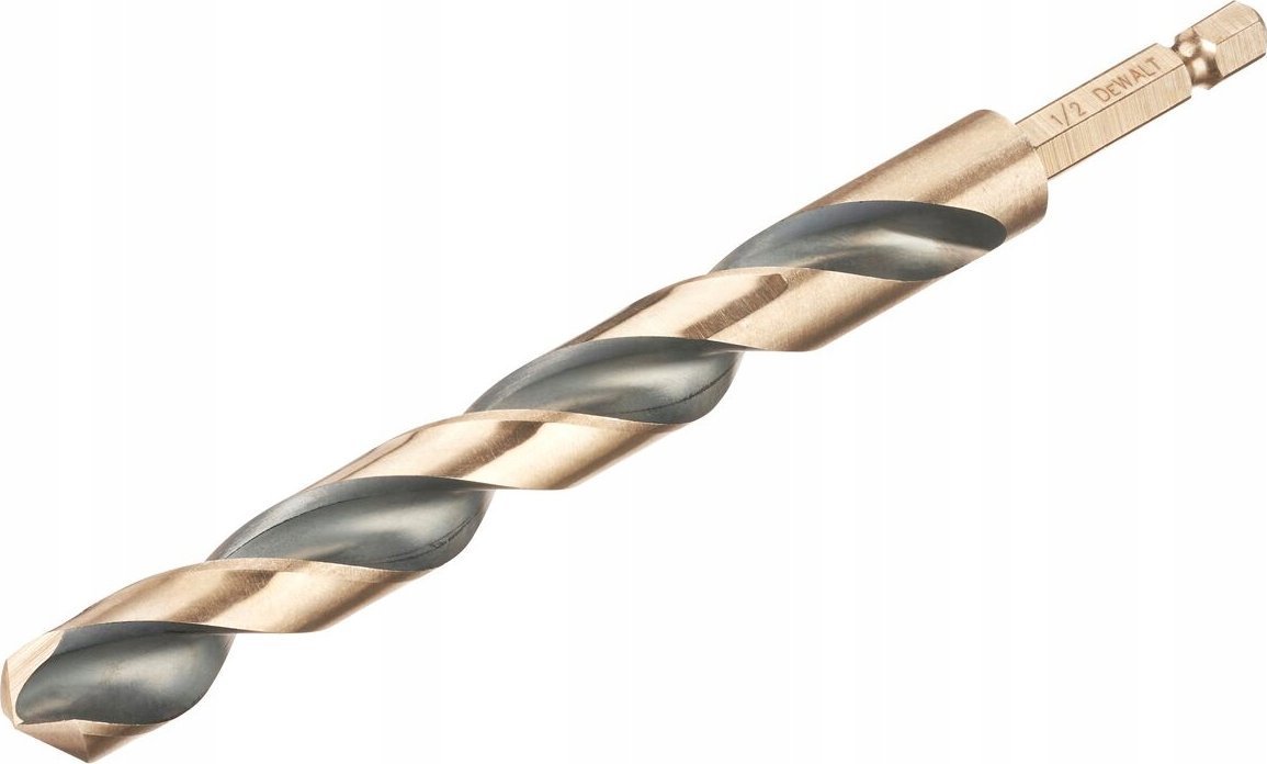 DeWalt Wiertło wiertło 13.0mm black and gold hex