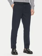 Spodnie męskie - BOSS Spodnie materiałowe H-Kaiton1 50540650 Granatowy Slim Fit - miniaturka - grafika 1