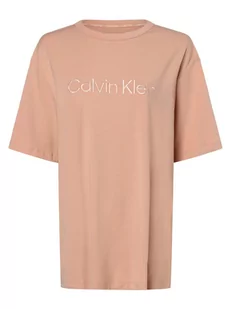 Calvin Klein - Damska koszulka od piżamy, różowy - Piżamy damskie - miniaturka - grafika 1