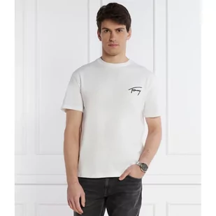 Tommy Jeans T-shirt SIGNATURE | Regular Fit - Koszulki męskie - miniaturka - grafika 1