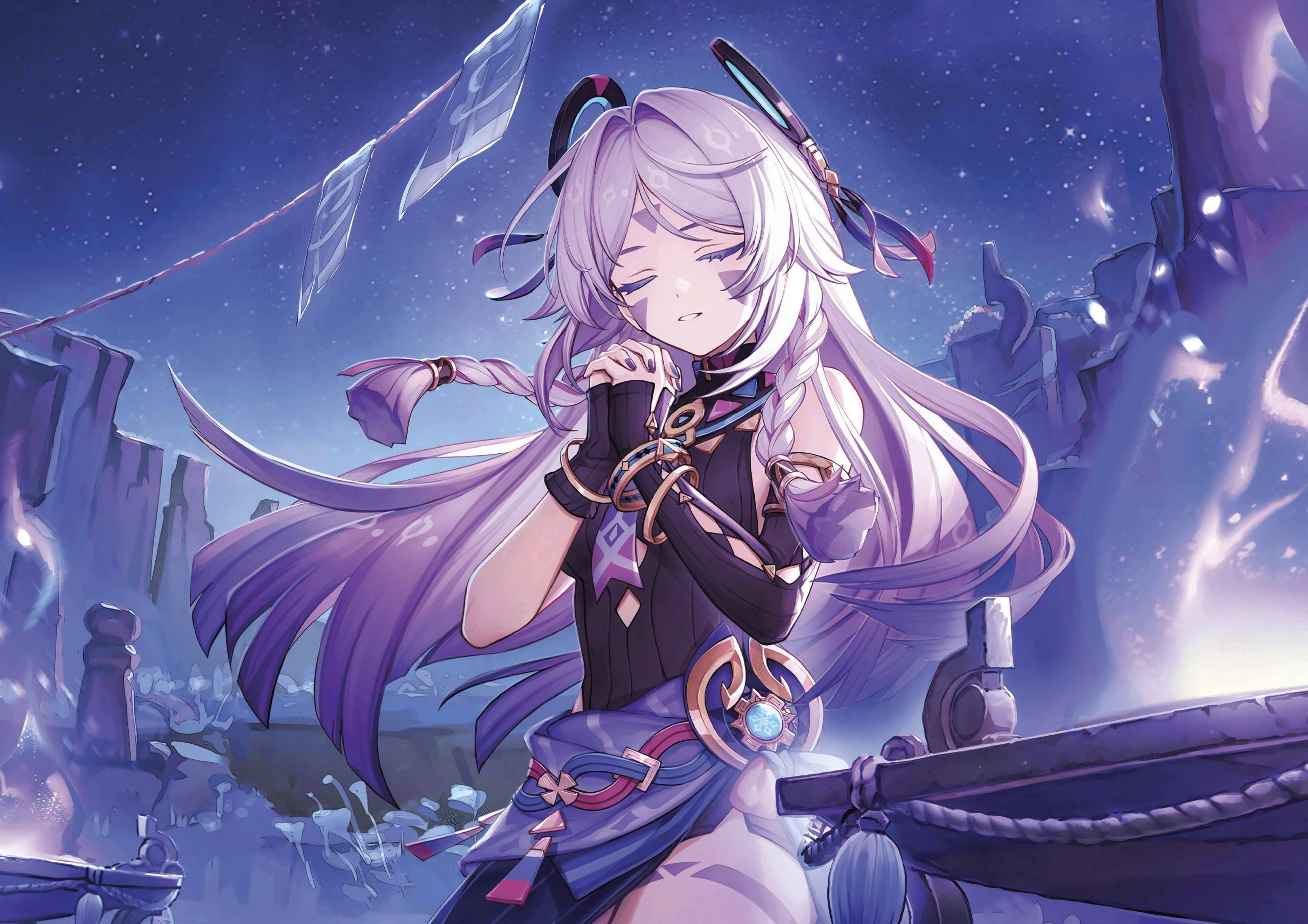 Plakat A3 Genshin Impact Anime Gra Citlali
