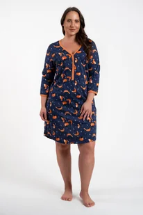 Wasilla koszula damska 3/4 rękaw - Italian Fashion - Piżamy damskie - miniaturka - grafika 1
