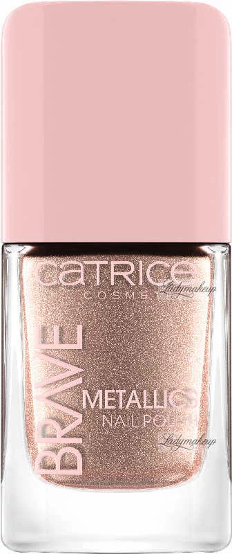 Catrice - BRAVE - Metallics Nail Polish - Metaliczny lakier do paznokci - 10,5 ml -