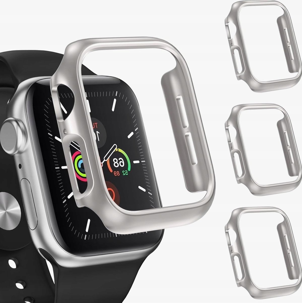Etui zestaw 3 44mm na smartwatch twarde odporne na zarysowania uderzenia