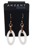 Kolczyki - Kolczyki zestaw stal chirurgiczna na prezent ładne pozłacane - miniaturka - grafika 1