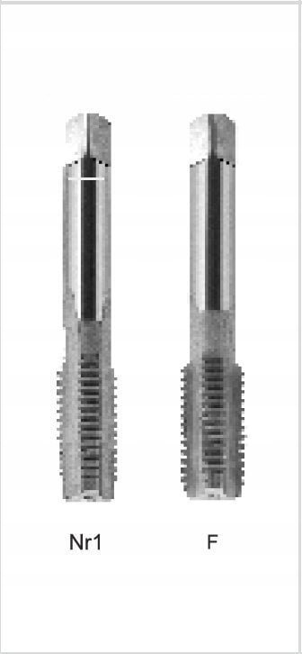 Fanar GWINTOWNIK M10x1 NGMM/2-P DIN-21816HX HSSE INOX