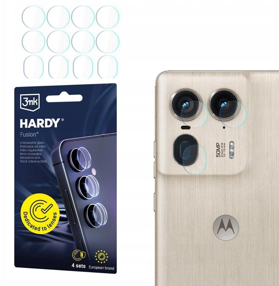 3MK Motorola Moto Edge 50 Ultra - 3mk Hardy Fusion Lens Protection