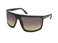 Okulary przeciwsłoneczne - Okulary przeciwsłoneczne Tom Ford Clint-02 FT1066 01B - miniaturka - grafika 1
