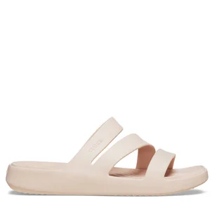 Klapki Crocs Getaway Strappy 209587 Écru - Klapki i japonki damskie - miniaturka - grafika 1