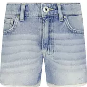 Spodnie i spodenki dla dziewczynek - Pepe Jeans London Szorty PATTY | Regular Fit | denim - miniaturka - grafika 1
