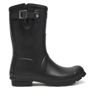 Kalosze damskie - Kalosze Hunter HFW-002 Czarny - miniaturka - grafika 1